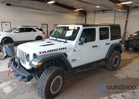 2022 Jeep Wrangler Unlimited Rubicon 4X4 from USA, damaged, VIN 1C4JJXFM0NW154202